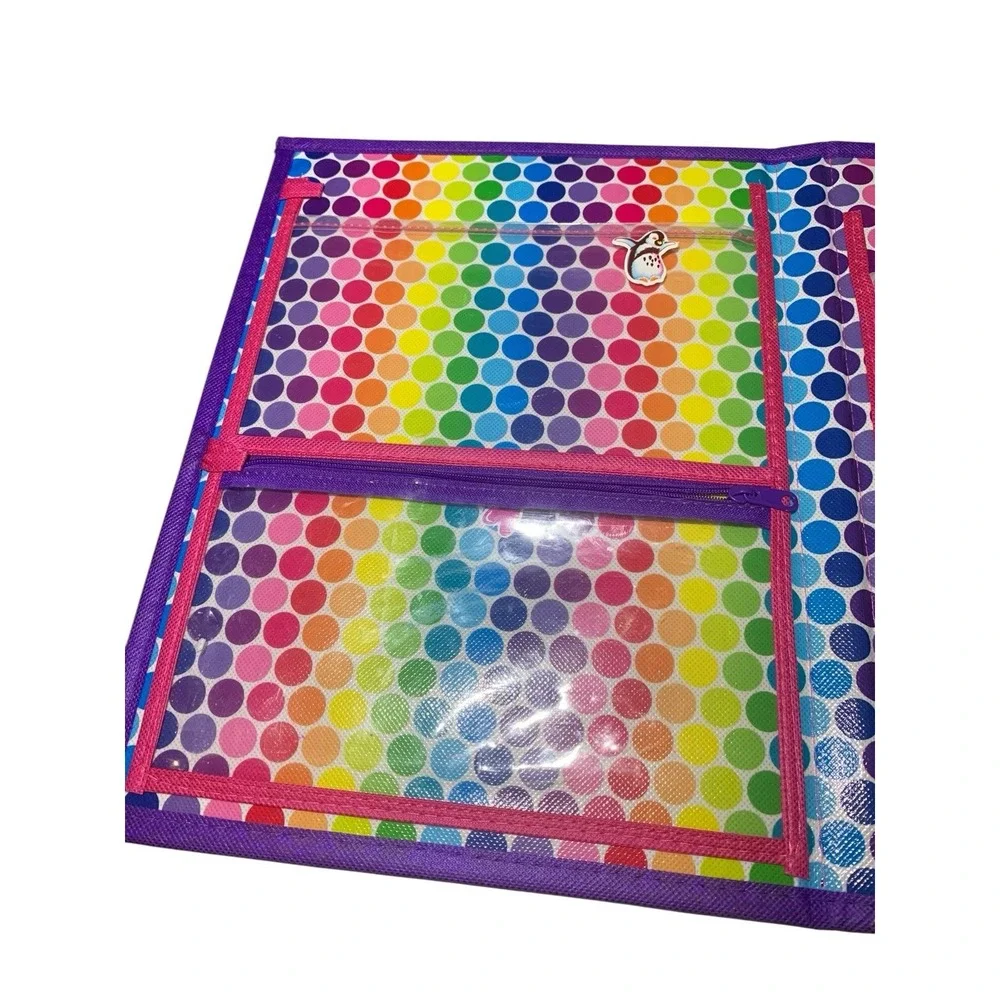 Lisa Frank Tikanni Husky Trifold Portfolio Storage Case Folder Art School SK045